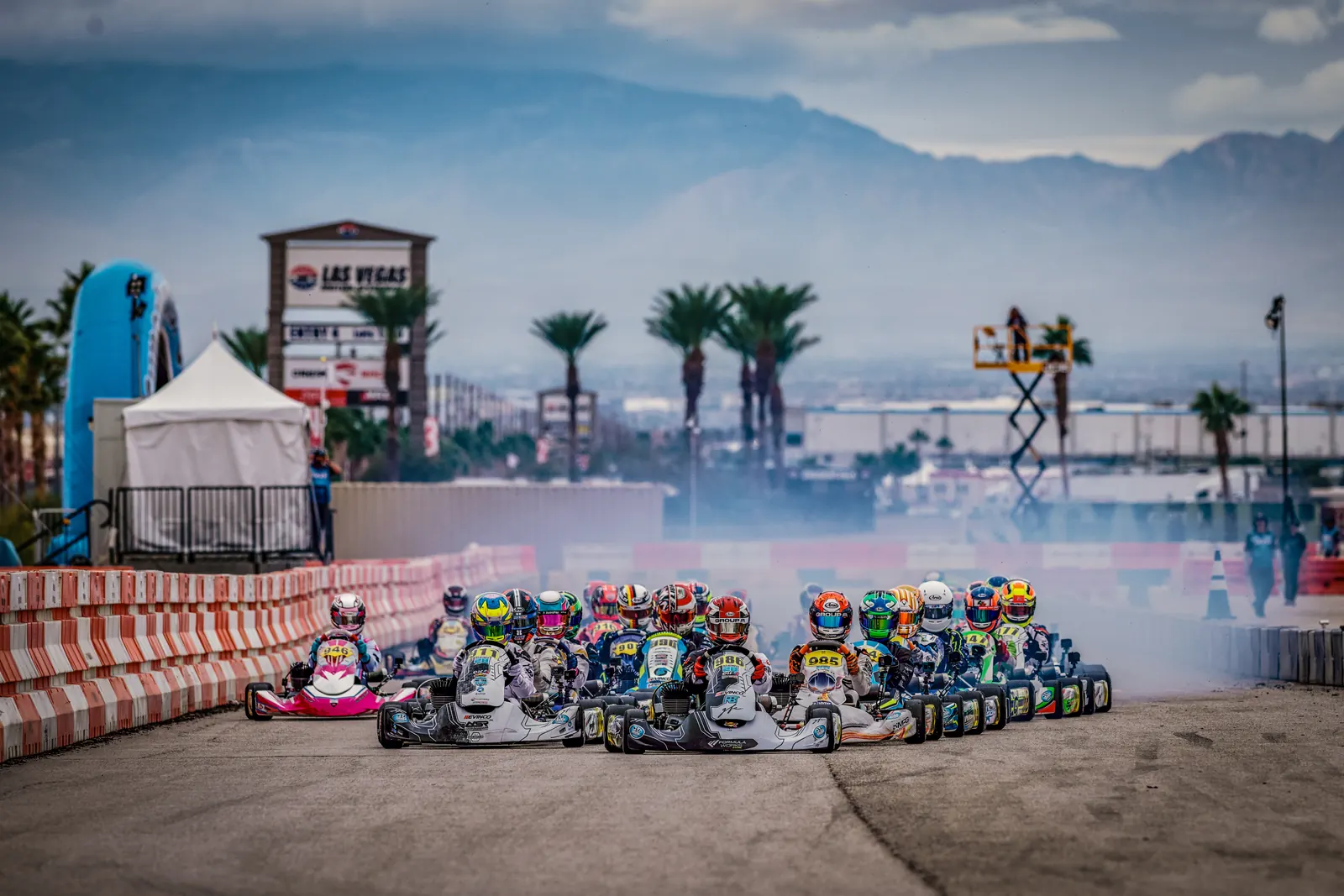 Race Start at Las Vegas