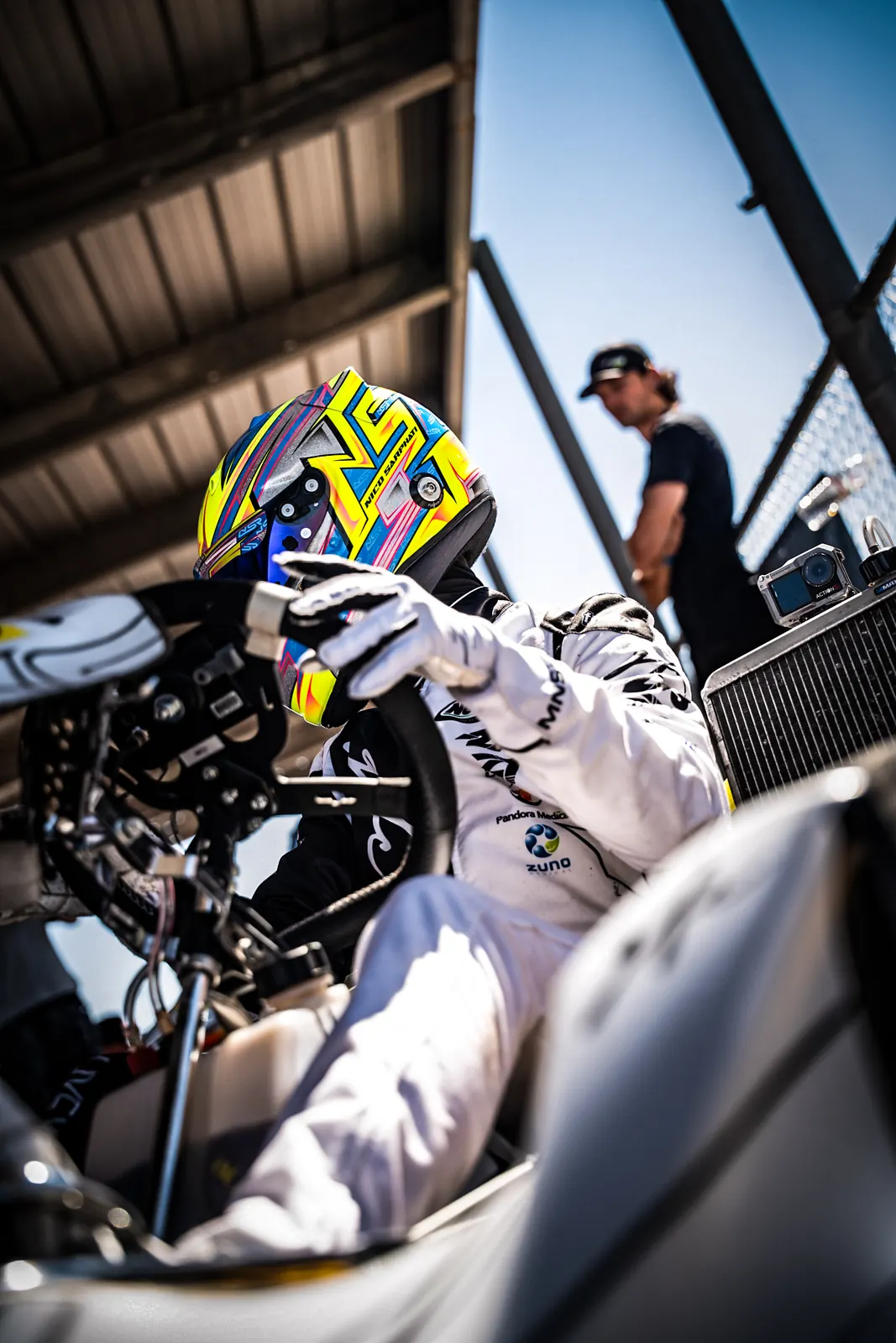 Pit prep close-up